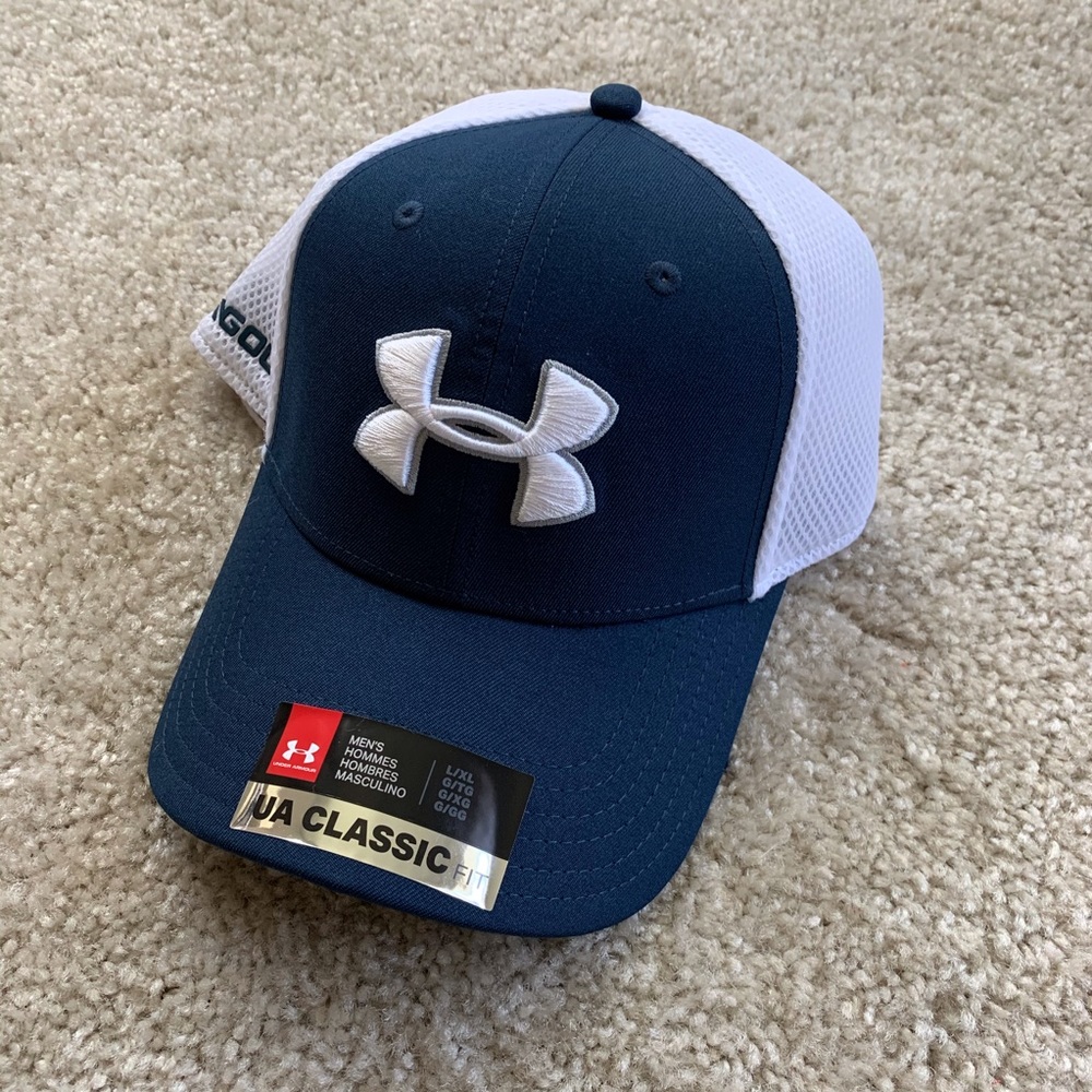 🆕 NWT! Men’s UA Golf Hat L/XL